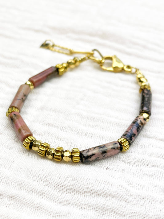 Bracelet PRIME - rhodonite