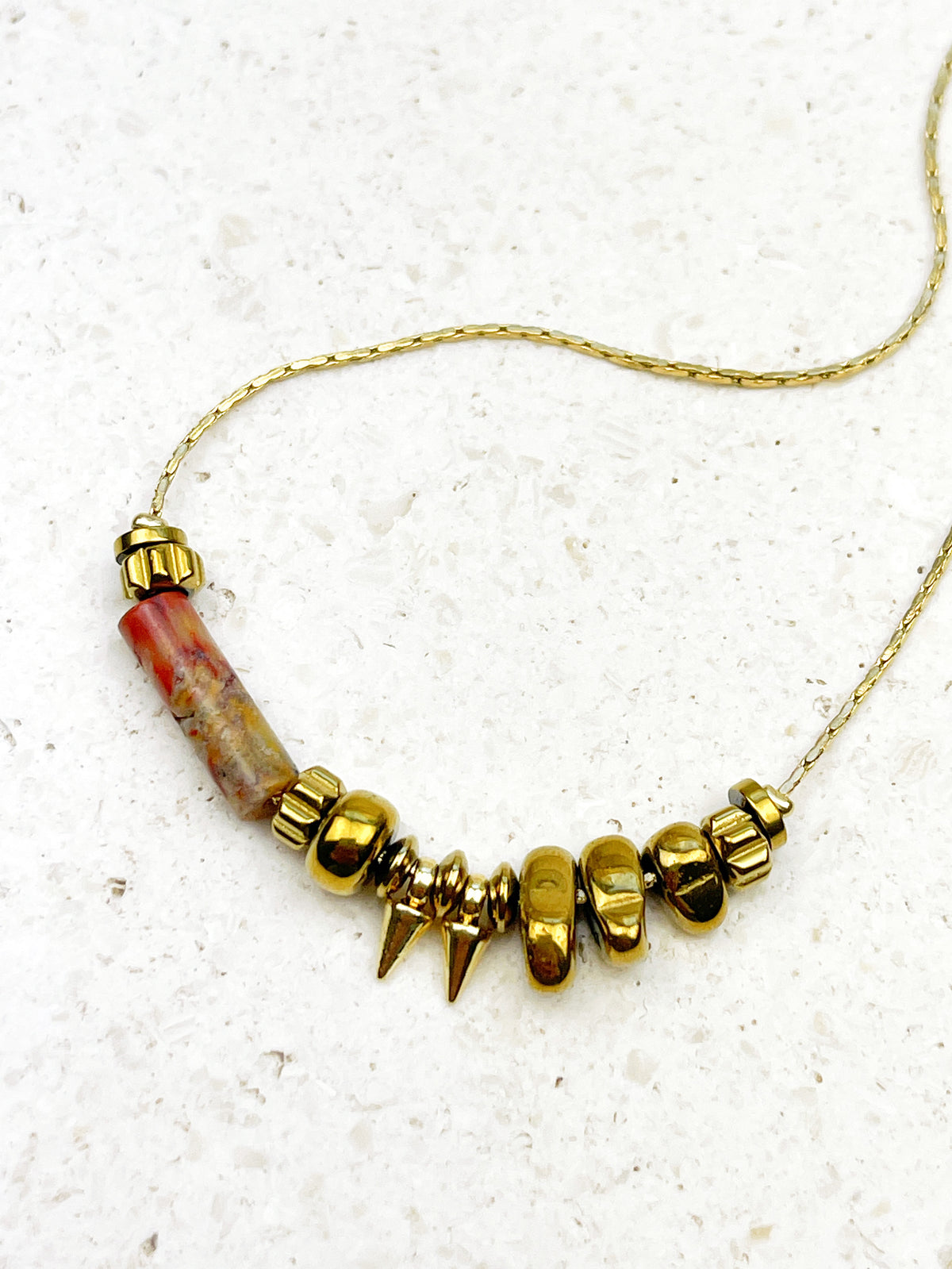 Collier MARGOT - agate