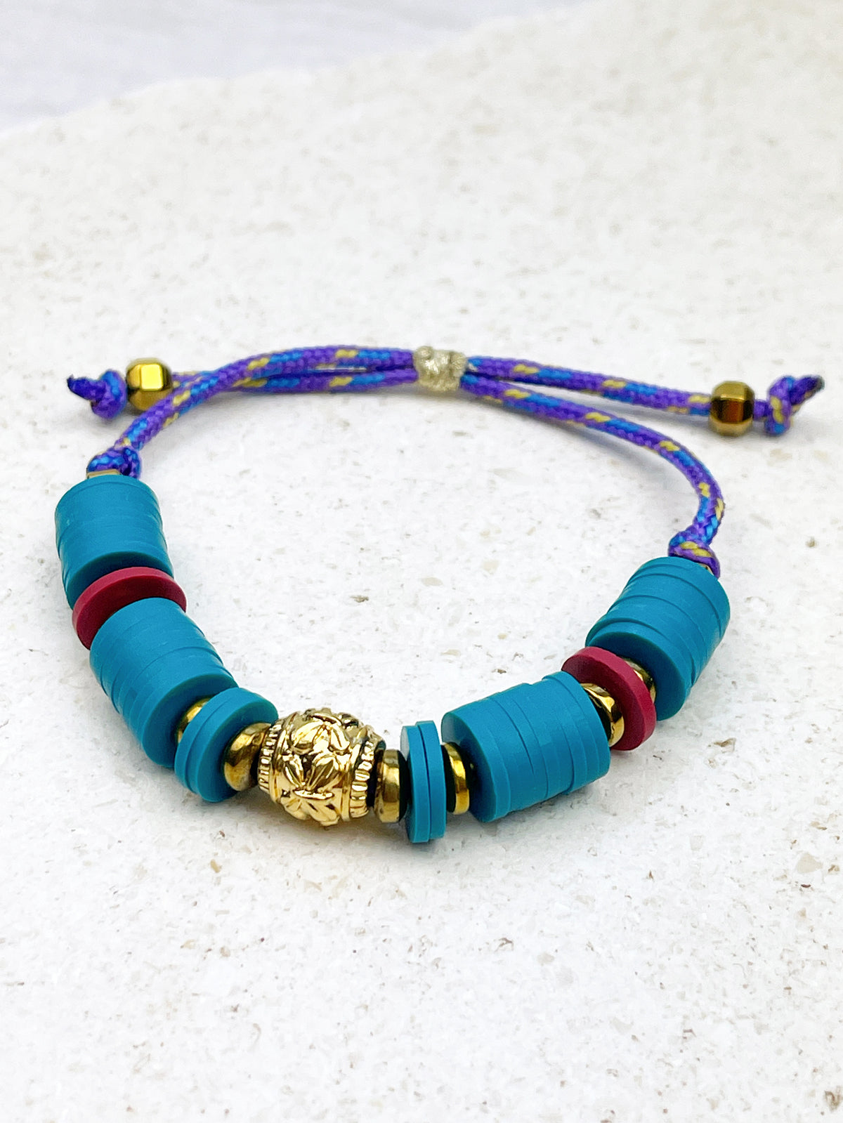 Bracelet POMME - émeraude