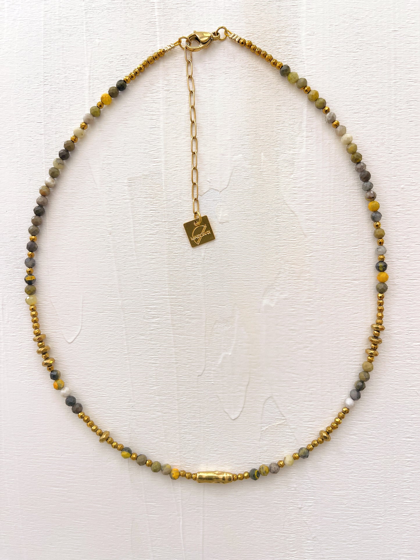 Collier THAIS - Jaspe bourdon