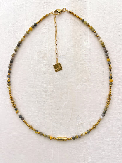 Collier THAIS - Jaspe bourdon